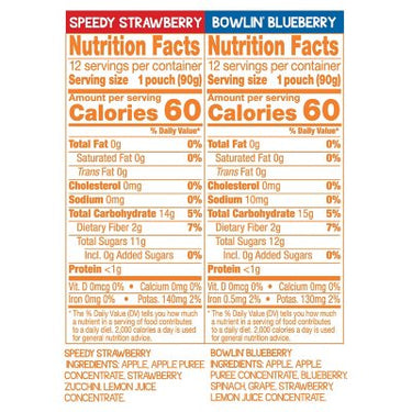 Gogo Squeez Fruit & Veggiez Applesauce Pouches, 3.2 Oz., 24 Ct.